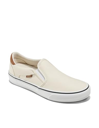 Image of Vans Mens Asher Deluxe Slip-on Shoe | Comfortable Sneakers for Fashion, Walking & Everyday Wear