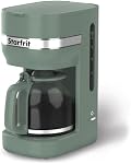 Starfrit 10-Cup Coffee Maker – Keep Warm Function – Reusable Filter Basket – Easy to clean – 900W – Sage