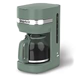 Starfrit 10-Cup Coffee Maker – Keep Warm Function – Reusable Filter Basket – Easy to clean – 900W – Sage
