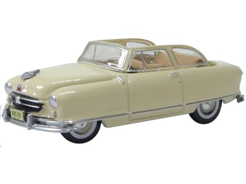 Oxford 1/87 Nash Rambler Custom Landau Convertible Ivory miniatura 1