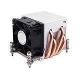 yaoqijie Server CPU Cooler air Radiator for E5 V3 V4 Processors LGA2011-3 Work with X99 C612 motherbord Lasting(Rectangle LGA2011)