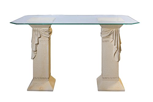 AWD Schreibtisch Computertisch Bürotisch Nageltisch Manikürtisch Glasplatte 140cmx80cm