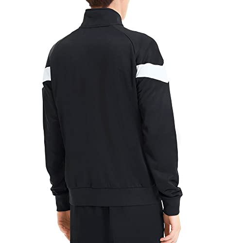 Puma Men's Iconic Mcs Track Jacket, Black, L #TOP1