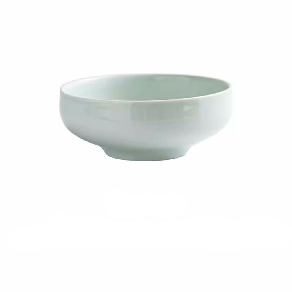 WOTZOV Salad Bowl Ramen Bowl Large Basin Bowl Chinese Ceramic Tableware Eating Noodles Large Bowl Household Soup Bowl Noodle Bowl Soup Basin Bowls For Kitchen Ice Cream Bowls，One Color 1500ml