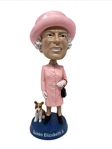 Figura de Reina Elisabetta en miniatura de resina, altura 20 cm, pintada a mano