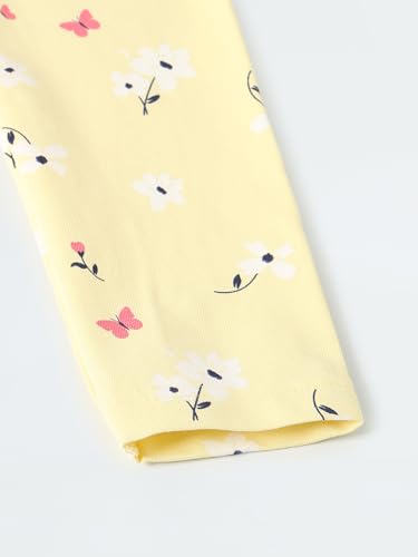 Image of Max Girl's Slim Fit Cotton Printed Leggings