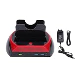 [Sauvegarde One Touch] Cette station d'accueil pour disque dur multifonctionnelle dispose d'une fonction OTB pratique, permettant un transfert de données facile sans installer de logiciel ni manipuler de disques nus, ce qui la rend idéale pour des sauvegardes rapides.