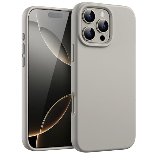 JETech Flüssig Silikon Hülle für iPhone 16 Pro Max 6,9 Zoll, Seidenweich Berührung Ganzkörper Schutzhülle, Anti-Kratzer ...
