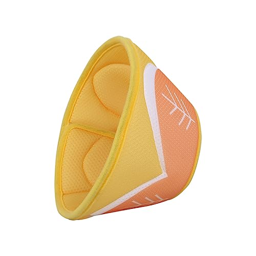 THAIN エリザベスカラー 花柄 マジックテープ式 犬猫用 エリザベスカラー 犬 噛みつき防止 軽量 術後 傷口保護 去勢手術 避妊 傷舐め防止 3サイズ3色 ペット介護用 (M イエロー)