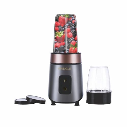 Image of Pringle NB105 Nutri Blender Juicer Mixer Grinder & Chopper | 600W Full Copper Motor | 2 Unbreakable Jars | Multi-Purpose Kitchen Appliance | 2 Years Warranty