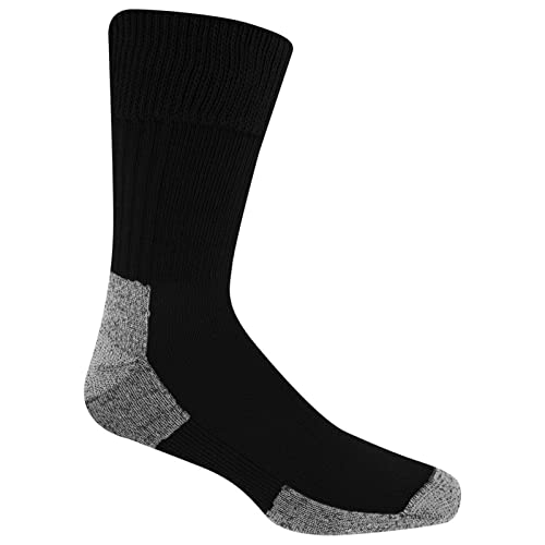 Dr. Scholl's Mens Advanced Relief Work Crew Socks 2 Pair Pack