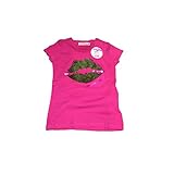  Desigual - TS Halifax - Camiseta Lentejuelas Reversibles - Mochila con Lentejuelas Reversible para NIÑA (14 AÑOS)