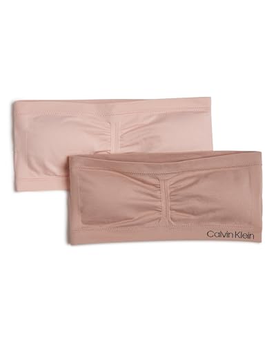 Calvin Klein Girls' Seamless Bandeau Bra Multipack
