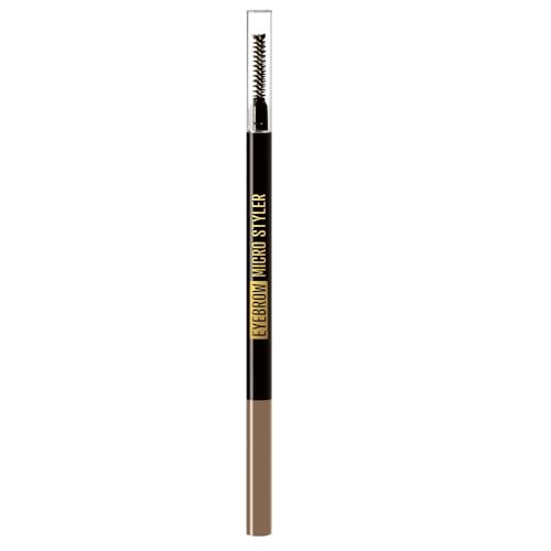 Dermacol Lápiz Automático para Cejas Micro Styler - Color No. 02 - Lápiz de Cejas Ultra Preciso que Define y Rellena con Resultados Naturales, Ideal para Cejas Perfectas.