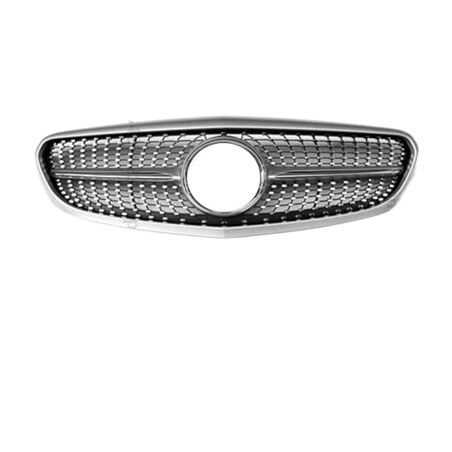 Calandre Mercedes C W205 exclusive 2014-2018 style course en mesh argenté