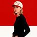 I'm Literally Just A Girl Funny Trucker Hats Embroidered Vintage Snapback Hat for Women Baseball Cap Red