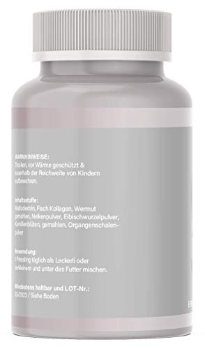 Pet Delight Juckreiz Leckerlis - Hochdosiert Vitamin Leckerli bei Hautproblemen von Haustiere, DIE Nahrungsergänzung zur Hautpflege für Katze, Hund - Anti Milben, Läuse, Flöhe, Floh - Presslinge 15g