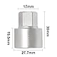 Felgenschloss Adapter Schlüssel, Hexagon Diebstahlsicherer Radmuttern Demontage Ersatz für BMW 2er 7er X1 X3 X5 X6 Z4