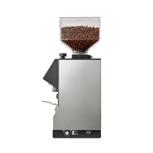 Image of Eureka Mignon Silenzio Espresso Grinder, Chrome, 55mm | Silent Technology, Stepless, Timed Dosing