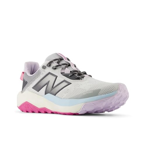 New Balance Women's DynaSoft Nitrel V6 Trail Running Shoe, Grey, 6 X-Wide