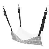 Katzenhängematte: atmungsaktive und bequeme hängematte für kleine haustiere wie katzen, kaninchen, hamster, ratten oder chinchillas, hängematte für kleine haustiere