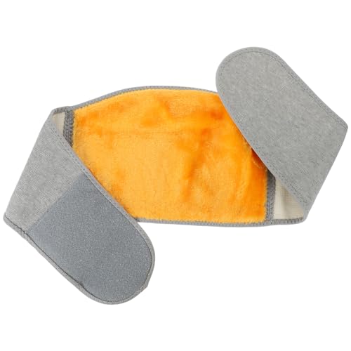 BESPORTBLE Winter Abdomen Waist Support Men Women Winter Thicken Thermal Plush Waist Warmer Lumbar Support Arthritis Kidney Warmer Band Lumbar Back Brace Belt Wrap M