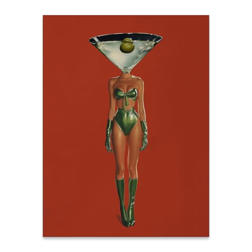 Dirty Martini Cocktail Posters