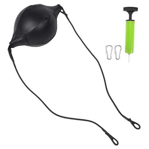 BCOATH Home Gym Boxing Speed Bag Double End Reaction Ball Exercise Equipment Martial Arts Training Fitness
