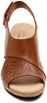 Clarks Women's, Lafley Joy Sandal Brown 10.5 M | Image 1