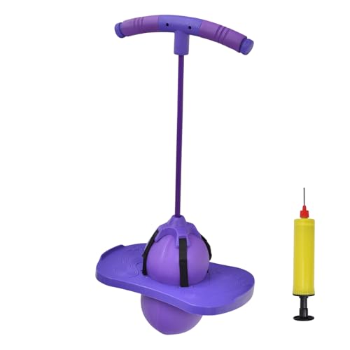 kaitou ジャンピングボール ホッピングボール バランスホッピング 子供 おもちゃ 室内遊び 大人 バランス感覚 スポーツトイ 知育玩具 小学生 体幹トレーニング 運動不足 パープル