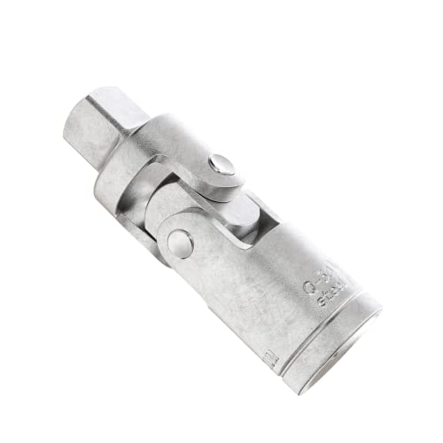 WIESEMANN 1893 Joint de cardan double carré 3/8 entraînement 10 mm (3/8) | acier CV chromé | 80881