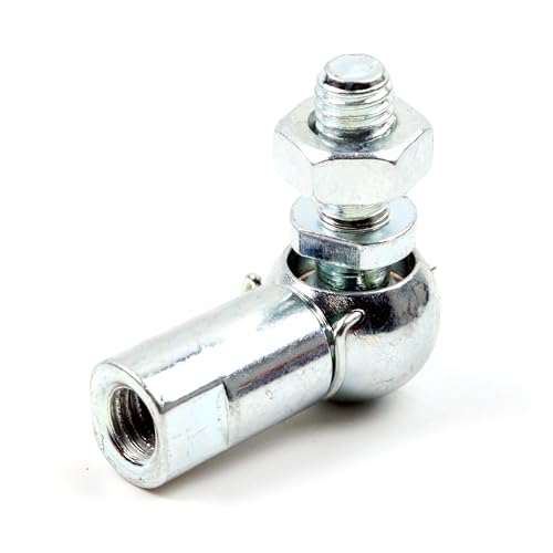 Parts and Parts Gelenkkopf AS13 13x29,5x30mm, genormt DIN ISO 12240-4, DIN 648, einbaufertiges, hochwertiges Befestigungselement für leichtgängige Bewegungen