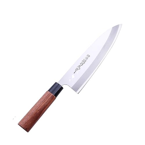 LIUJOU Couteau de cuisine japonais Sashimi Deba, couteau de cuisine for Sushi au saumon, feuille de saule, tête de poisson, outil de cuisine