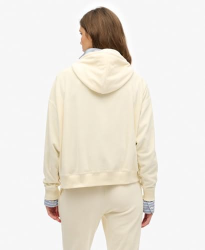 Sweatshirt à capuche zippé en velours femme Superdry - vue 5
