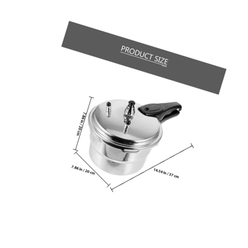 Olla a presión de aluminio 0.01 L BESPORTBLE miniatura 2