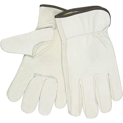 R3 Safety 3211XL Driver Gloves, X-Large, Leather/Cream
