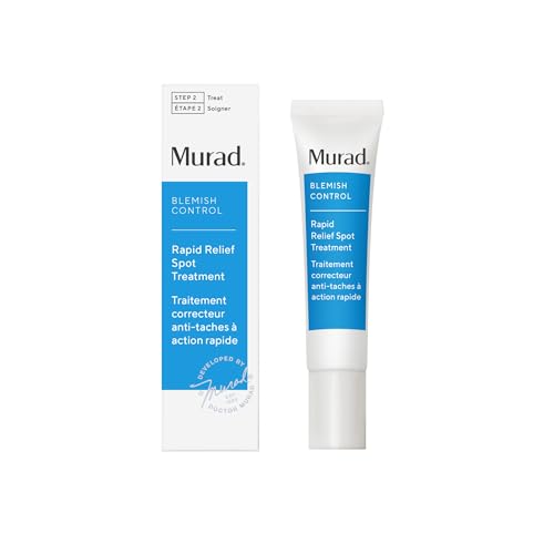 Murad Blemish Face Treatments to Minimise Pores & Treat Blemishes | Clarifying Cleanser, Toner, Spot Treatment & SPF45 for All Skin Types | Science-Backed Formulas