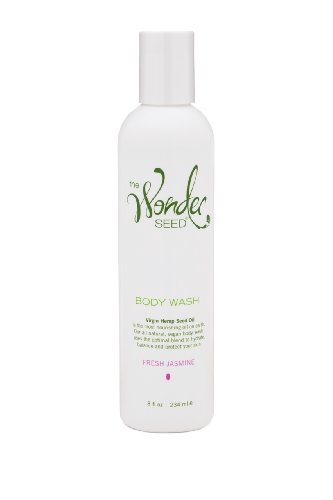 The Wonder Seed Hemp Body Wash, Fresh Jasmine, 8 Oz