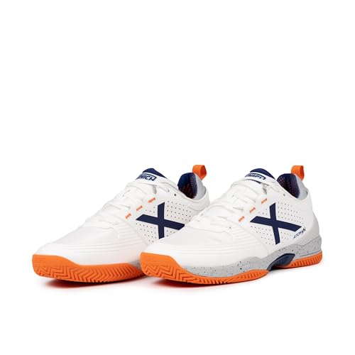 Baskets Munich Homme Atomik 49 de sport noir et blanc - 2