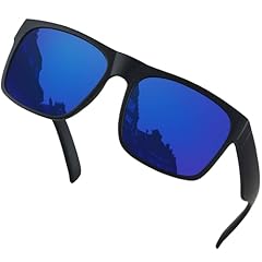 Matte Black | Polarized Mirror Blue