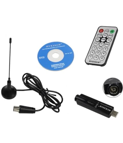 Trade Shop Traesio- Dvb Tv Usb Mini Digitale Terrestre Registratore Pc Desktop Notebook Coassiale