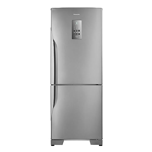 Refrigerador Panasonic BB53PV3X Frost Free 425L Aço Escovado Refrigerador Panasonic BB53PV3XA 110v