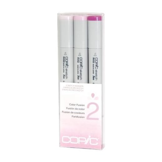 scf2 Copic – Juego de rotuladores para dibujo 3 Color Fusion 2