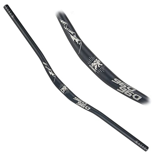 Velo riser bar guidon en alliage ultra large 81cm pour un contrôle maximal en descente vtt