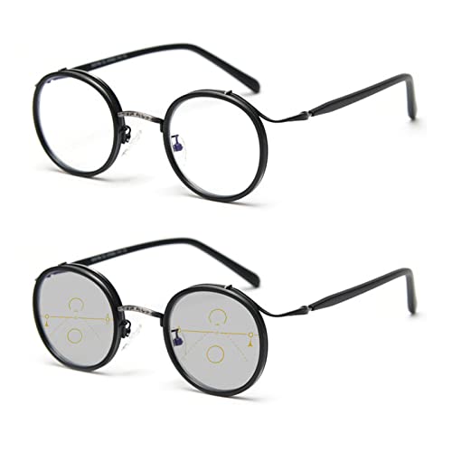 COTIA Photochromic Progressive Reading Glasses