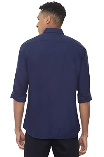 Image of Van Heusen Men's Solid Slim Fit Casual Shirt