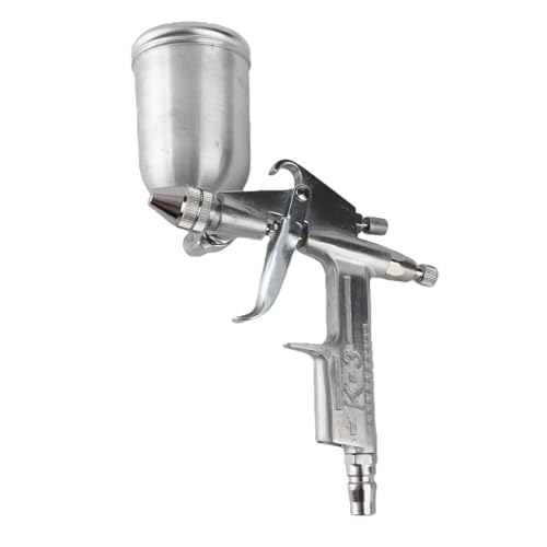 Image of Spray Gun, Professional 0.5mm Nozzle 125ml Mini Pneumatic Spray Gun for Car Painting Repair