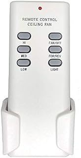 UC7848T V.2 Fan Remote Control Transmitter Replacement for Hunter UC7848T with Wall Holder