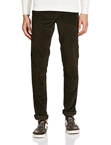 Image of Indian Terrain Men's Slim Casual Trousers