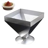 Lebensmittelform Pyramide – Edelstahl Pagodenform Für Fleisch | Hitzebeständige Metallform | Zum Formen Von Reis, Chinesischen Zongzi, Kuchen, Gebäck, Nachtisch, Kalten Speisen, Zuhause, Gaststätte, K